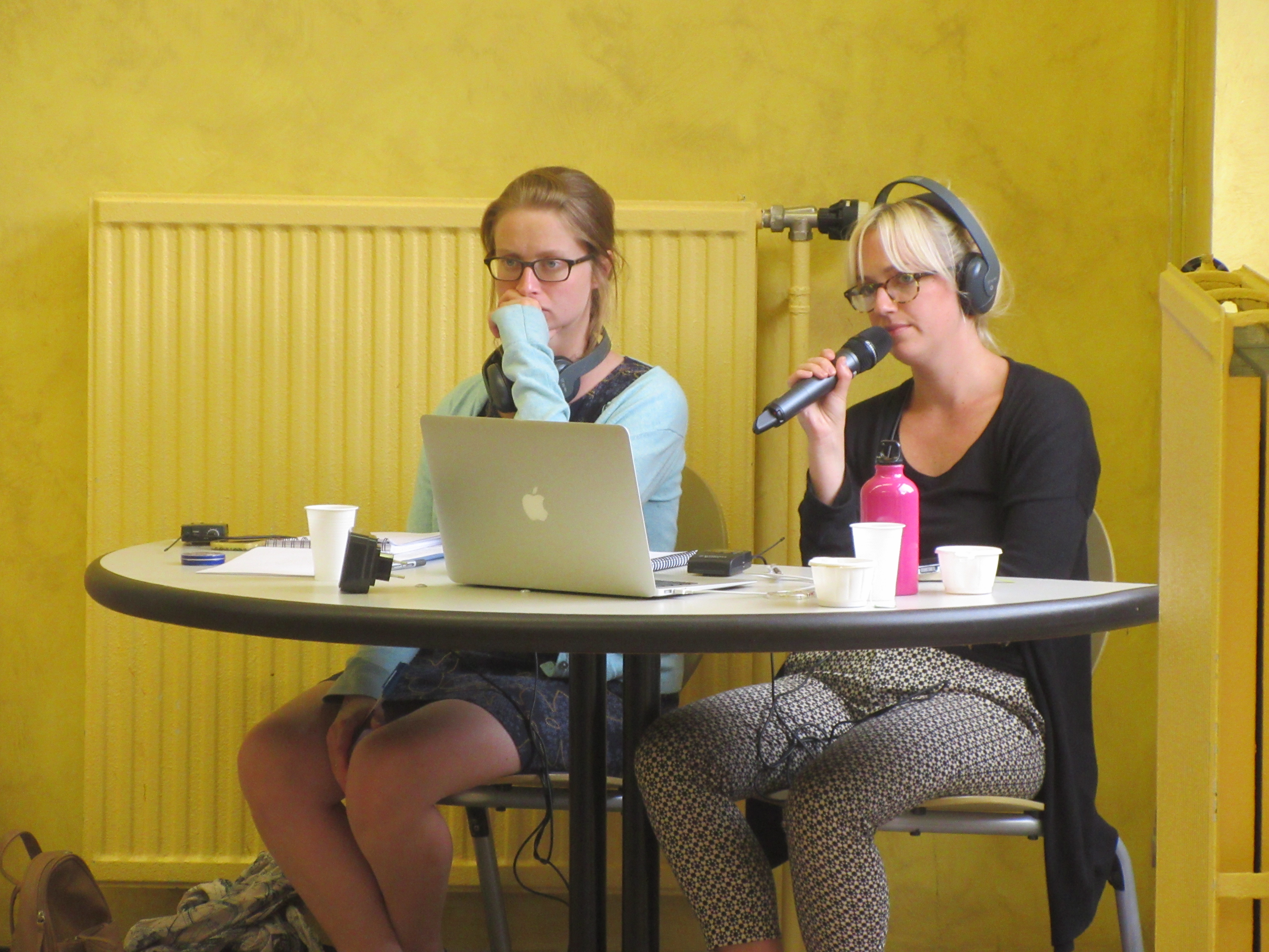 Photo de la réunion à Charleroi